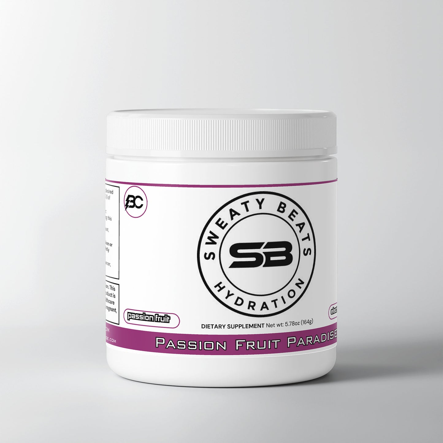 Sweaty Beats - Passion Fruit Paradise Hydration Powder (Passion Fruit)