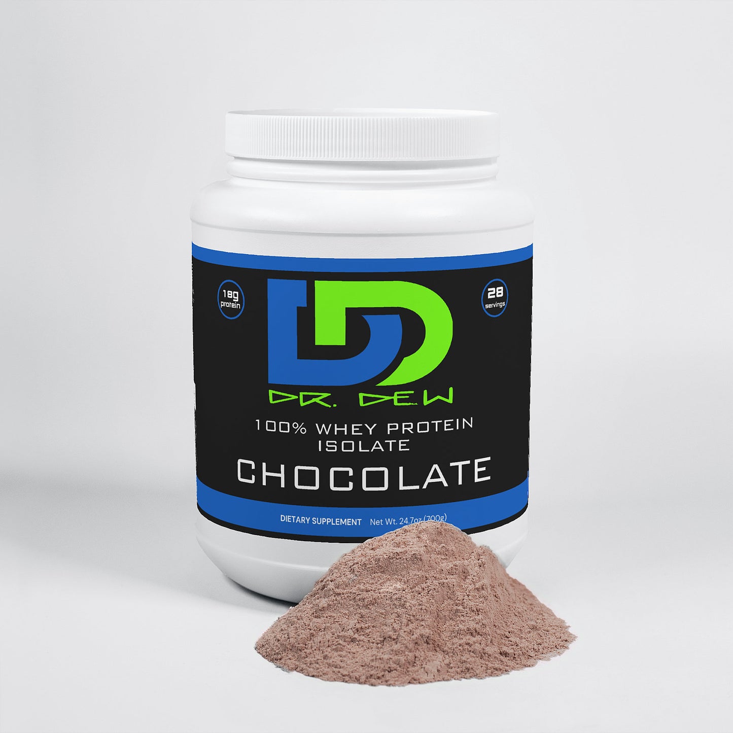 Dr. Dew - 100% Whey Protein Isolate (Chocolate)