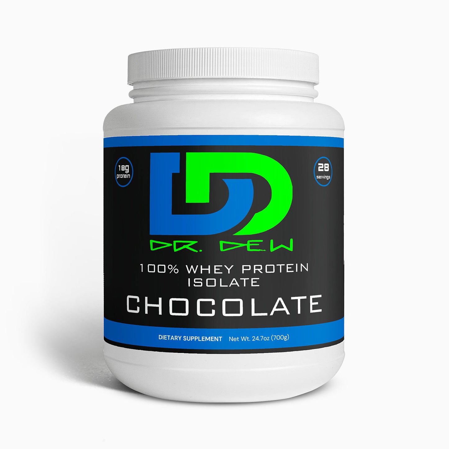 Dr. Dew - 100% Whey Protein Isolate (Chocolate)