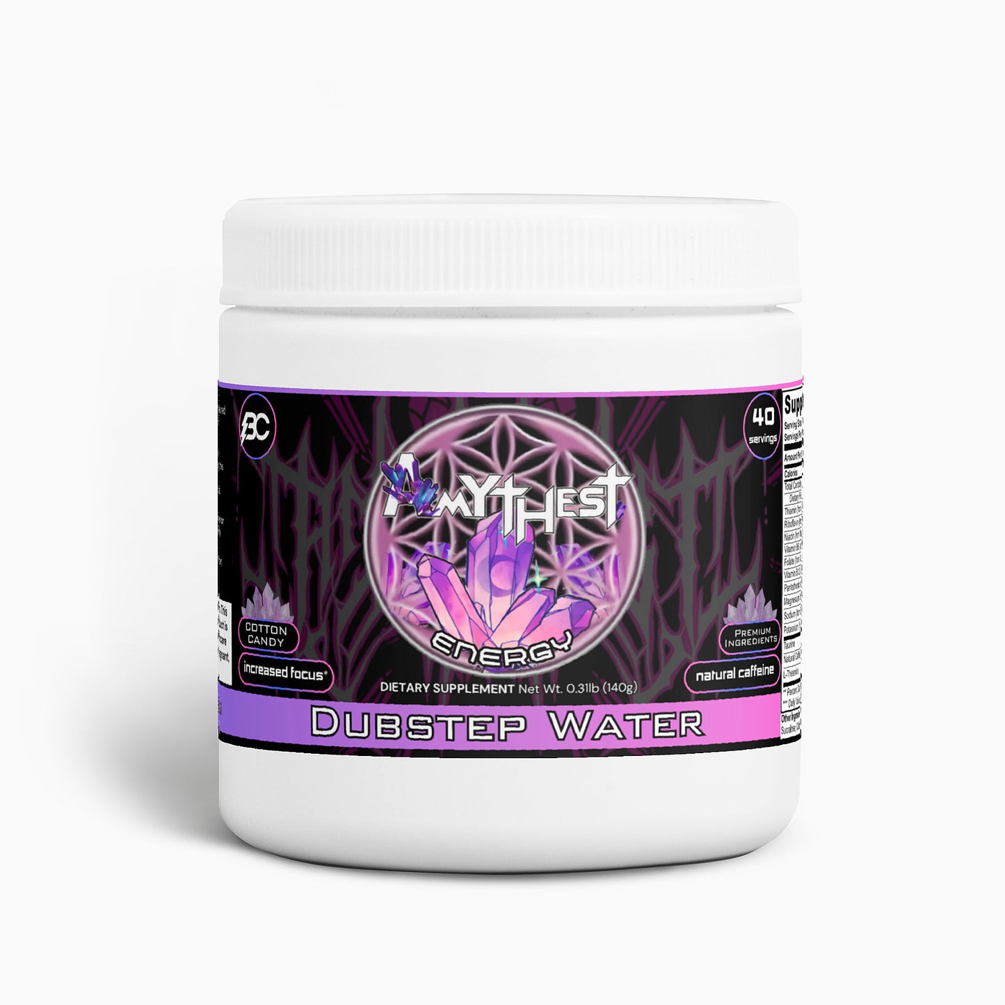 DJ Amythest - Dubstep Water Energy Powder (Cotton Candy)