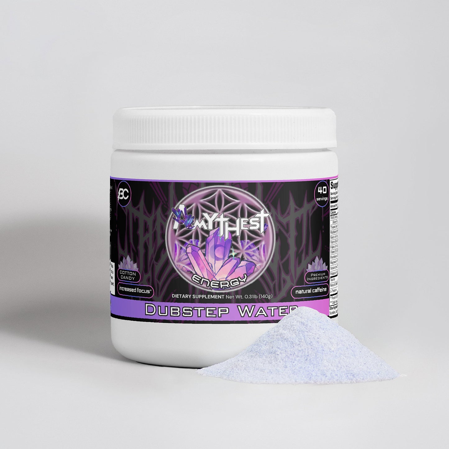 DJ Amythest - Dubstep Water Energy Powder (Cotton Candy)