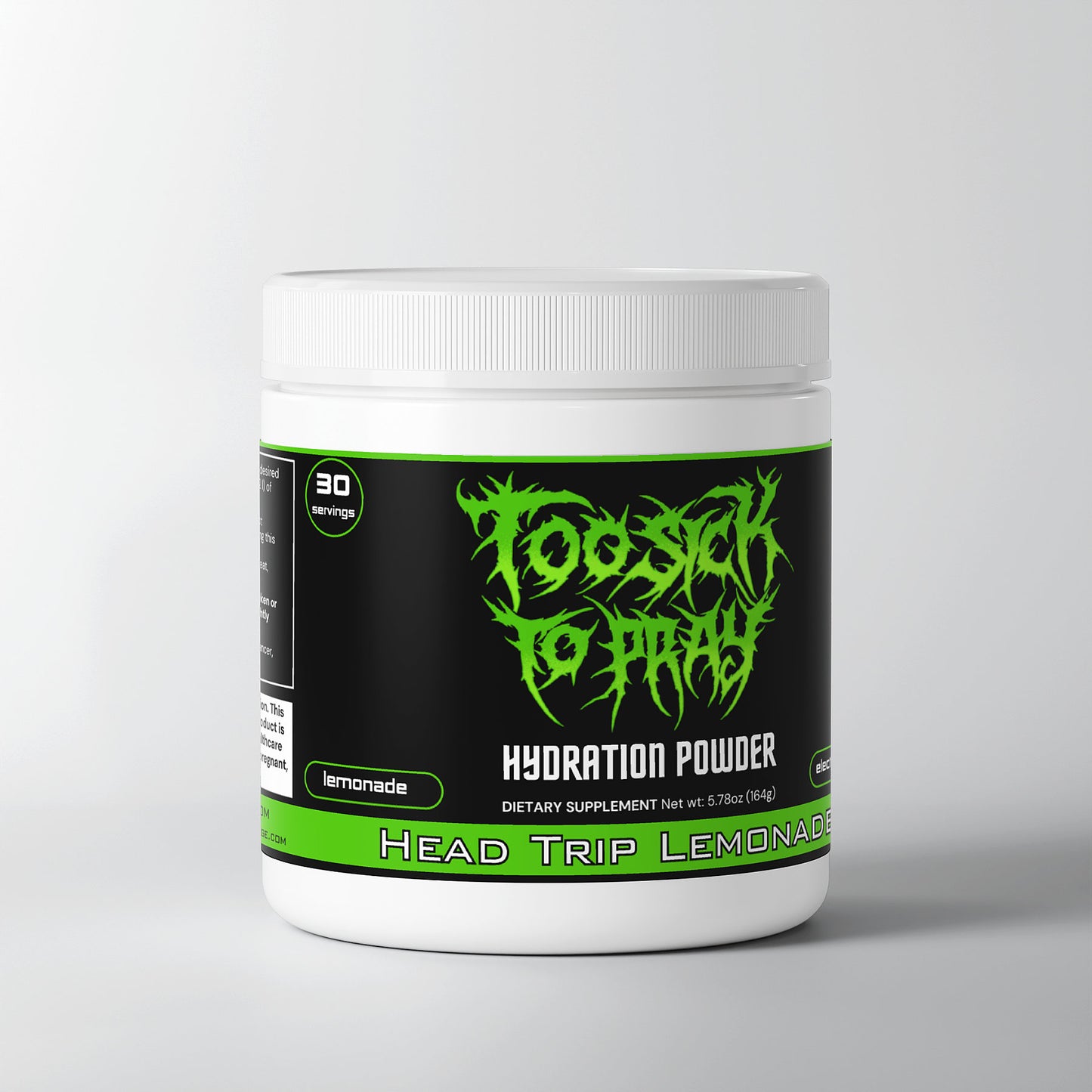 Too Sick To Pray - Head Trip Lemonade Hydration Powder (Lemonade)