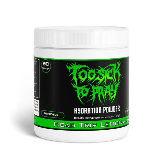 Too Sick To Pray - Head Trip Lemonade Hydration Powder (Lemonade)