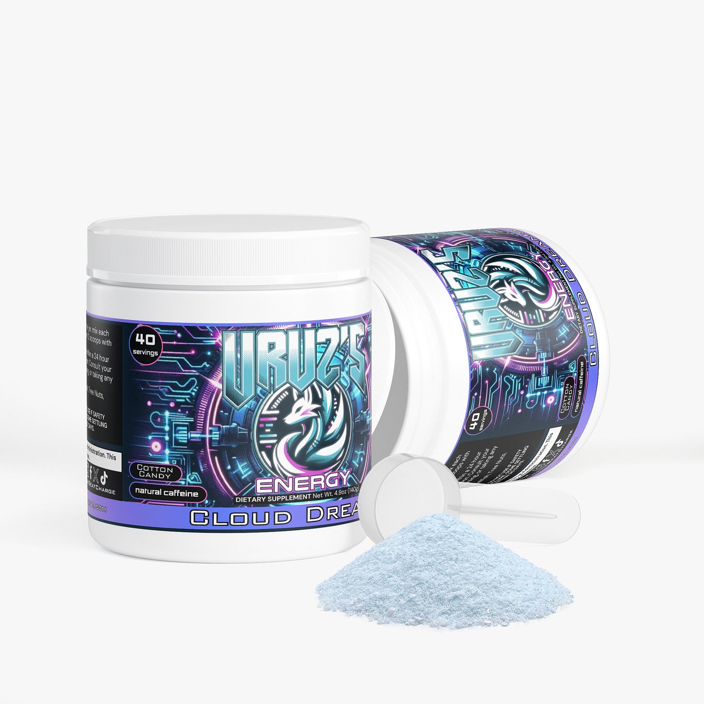 Chris Uruz - Cloud Dreams Energy Powder (Cotton Candy)