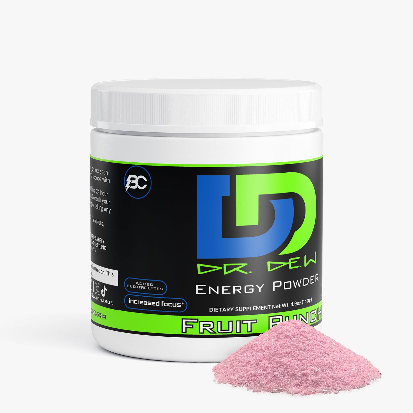 Dr. Dew - Energy Powder (Fruit Punch)