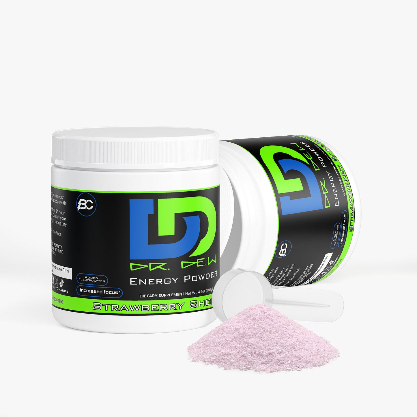 Dr. Dew - Energy Powder (Strawberry Shortcake)