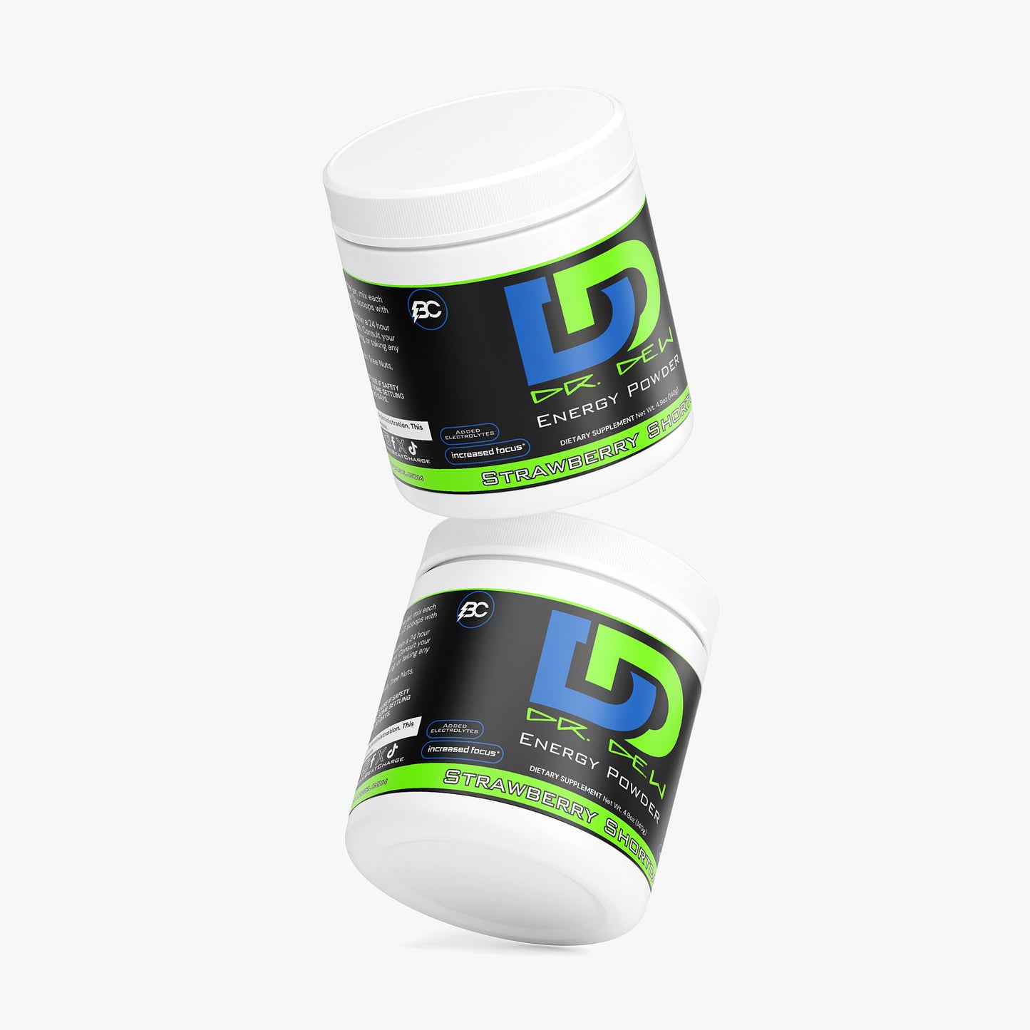Dr. Dew - Energy Powder (Strawberry Shortcake)