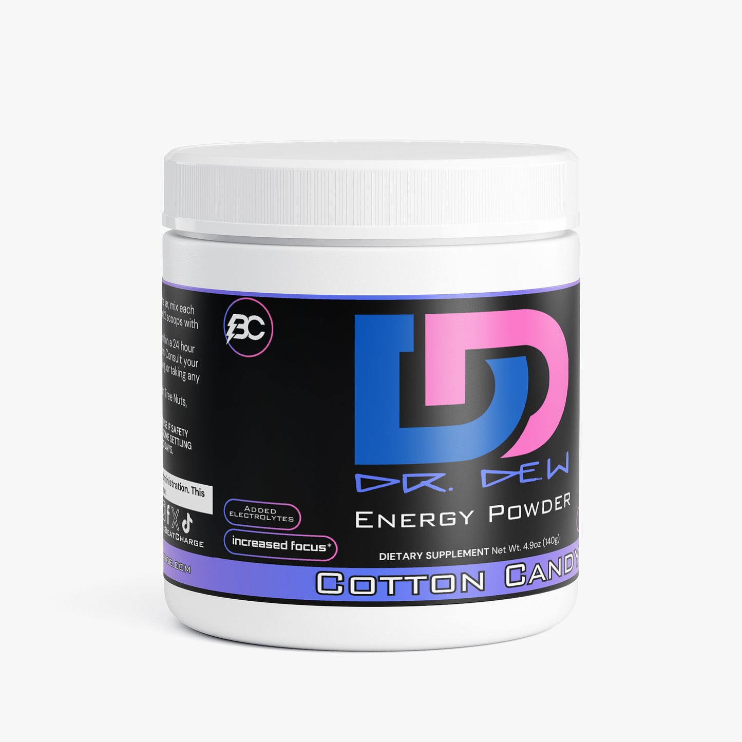 Dr. Dew - Energy Powder (Cotton Candy)
