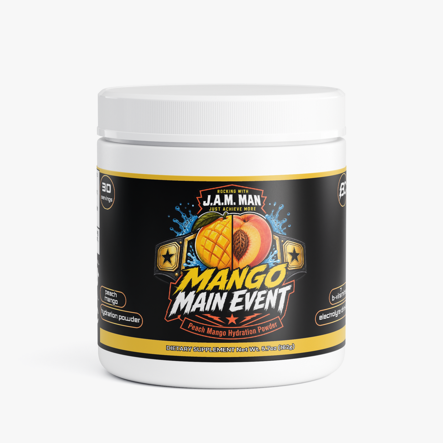 Rocking With Jam Man - Mango Main Event Hydration Powder (Peach Mango)