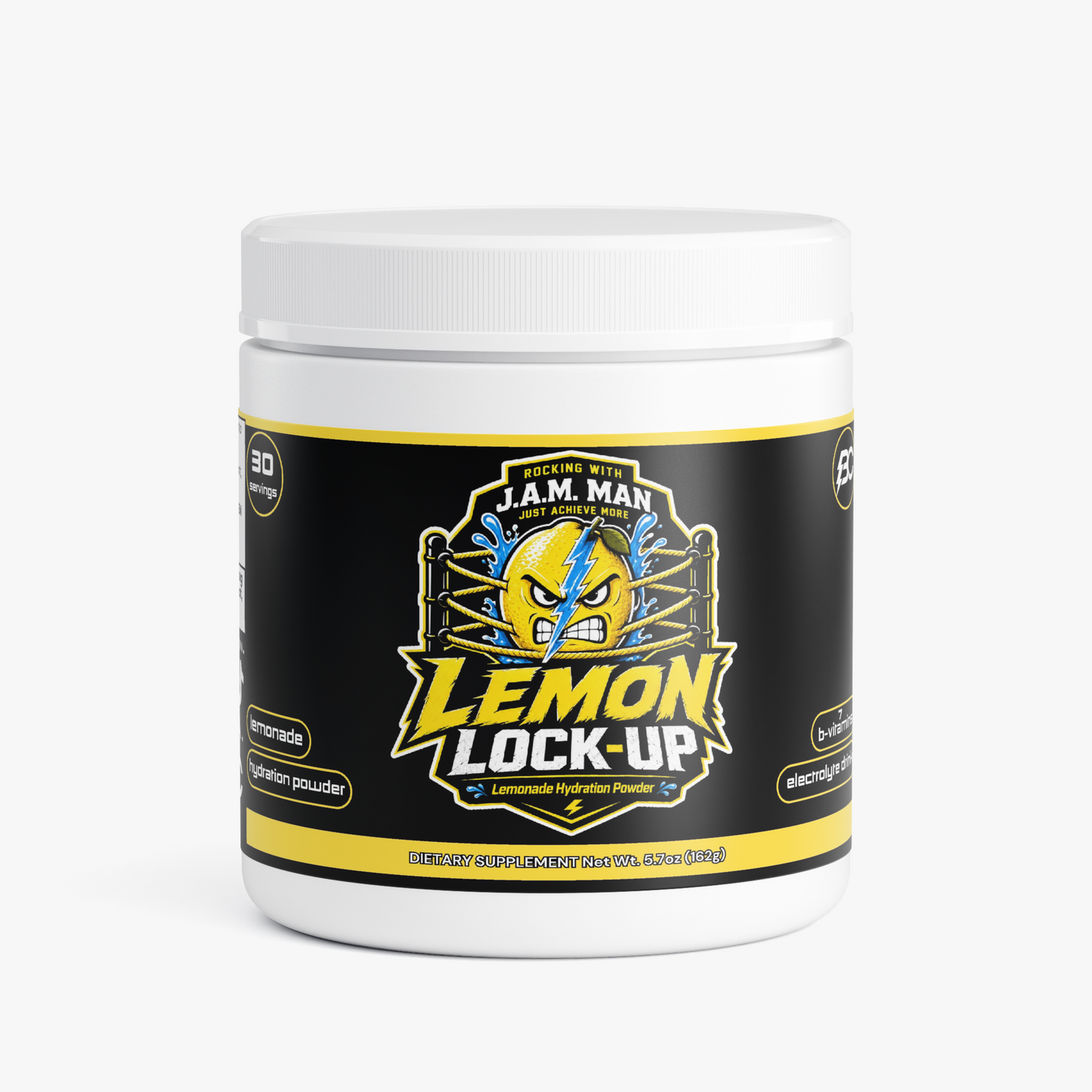 Rocking With Jam Man - Lemon Lock-Up Hydration Powder (Lemonade)