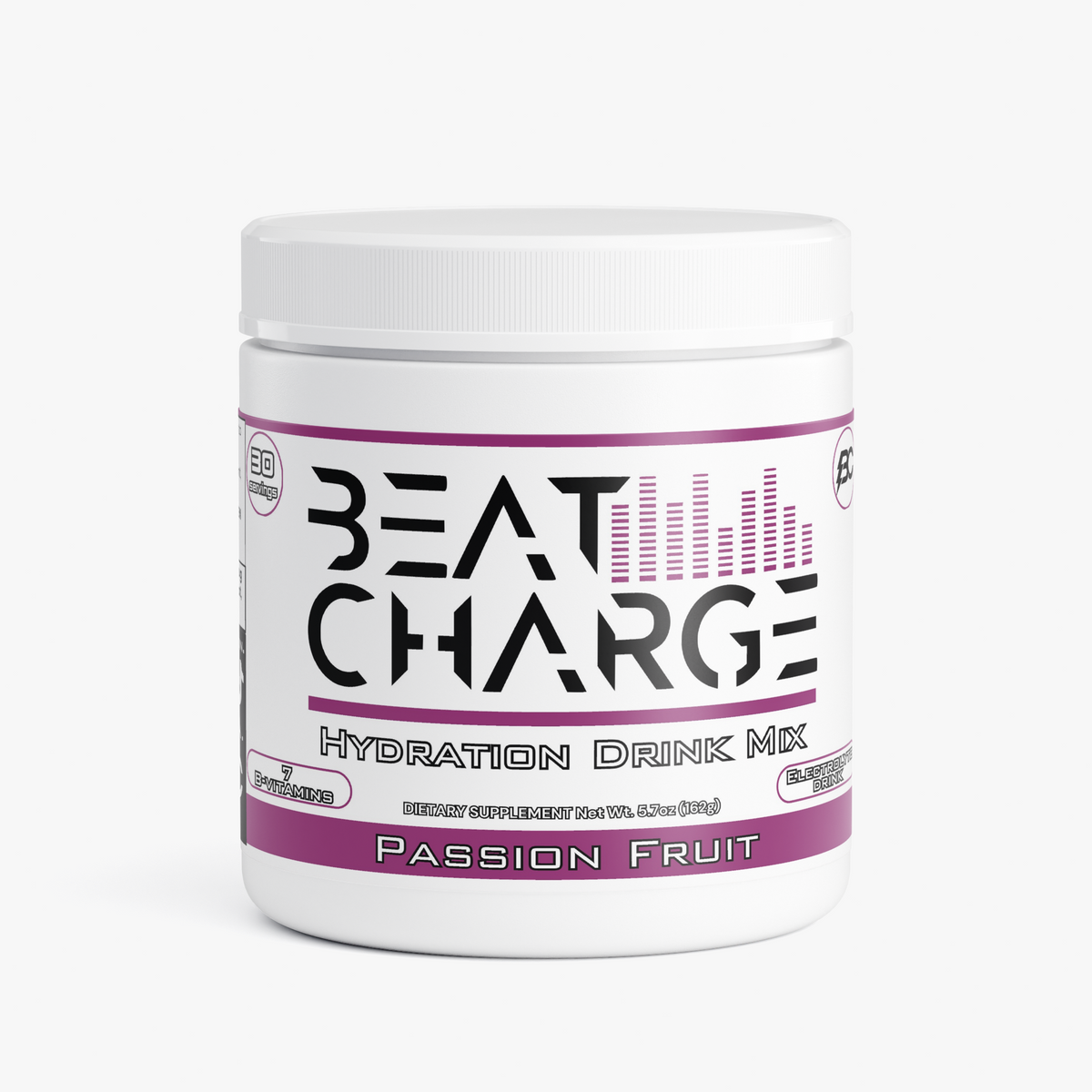 Beat Charge - Hydration Drink Mix (Passion Fruit) Caffeine FREE
