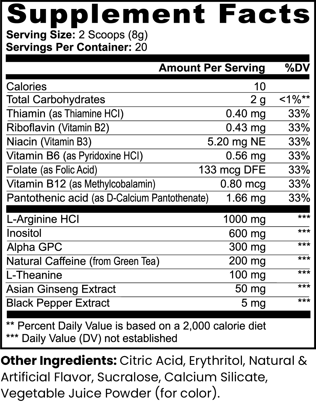 Beat Charge - TUNED IN Powder (Sour Candy)