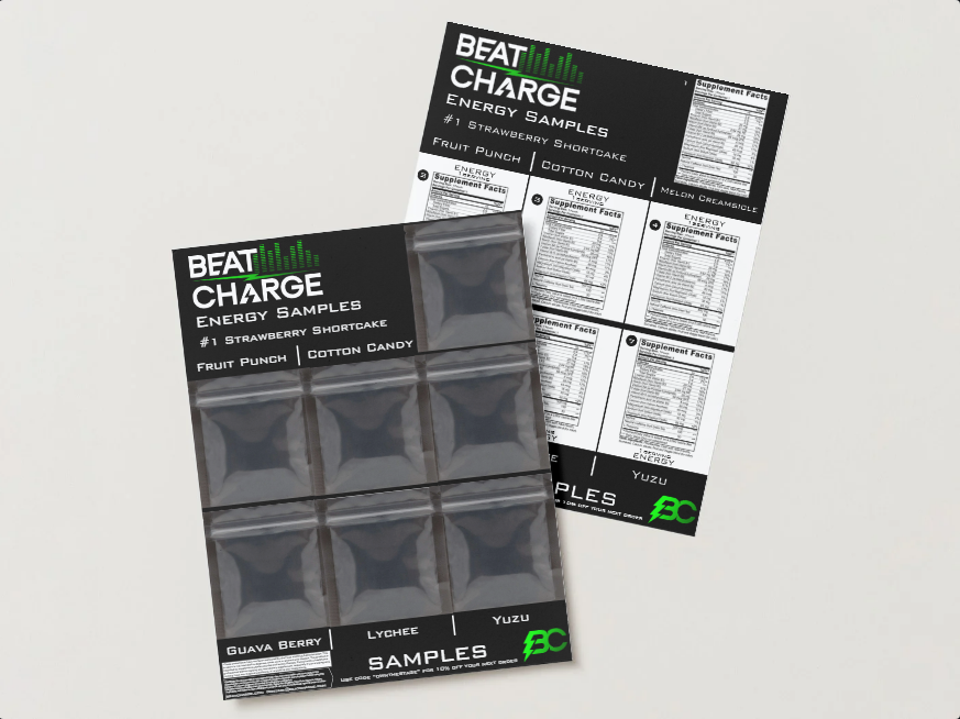 Beat Charge Energy Sample pack (7 Flavors)