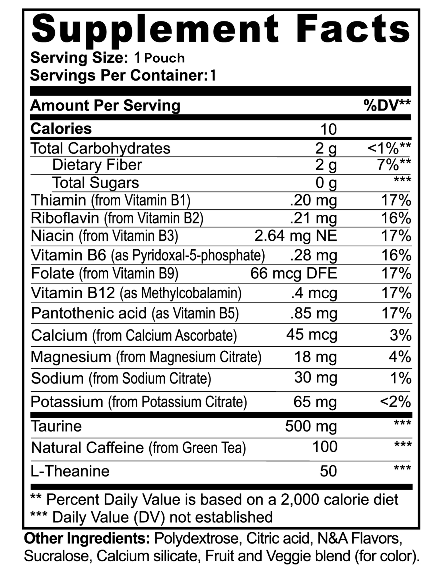 Dr. Dew - Sample pack (6 Flavors)
