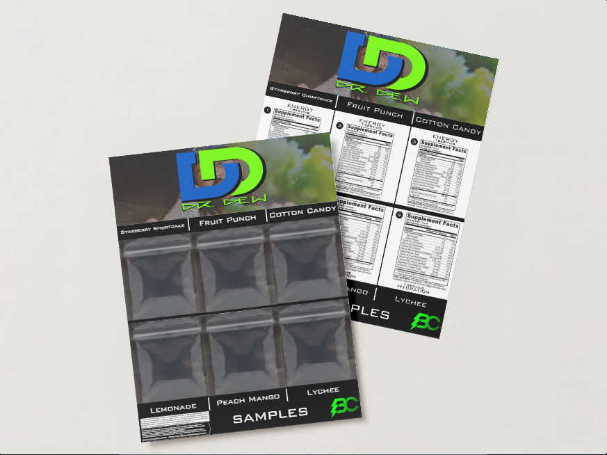 Dr. Dew - Sample pack (6 Flavors)