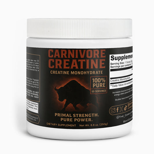 The Carnivore Lifestyle - Carnivore Creatine (Creatine Monohydrate)