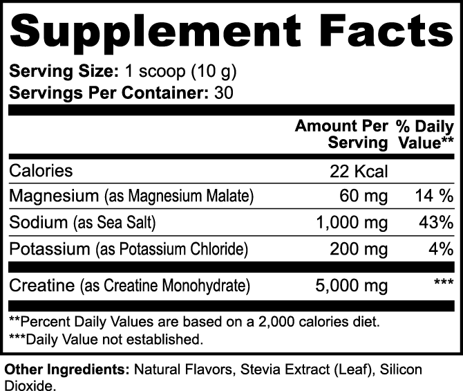 Alby VMC - Creatine Hydration Powder