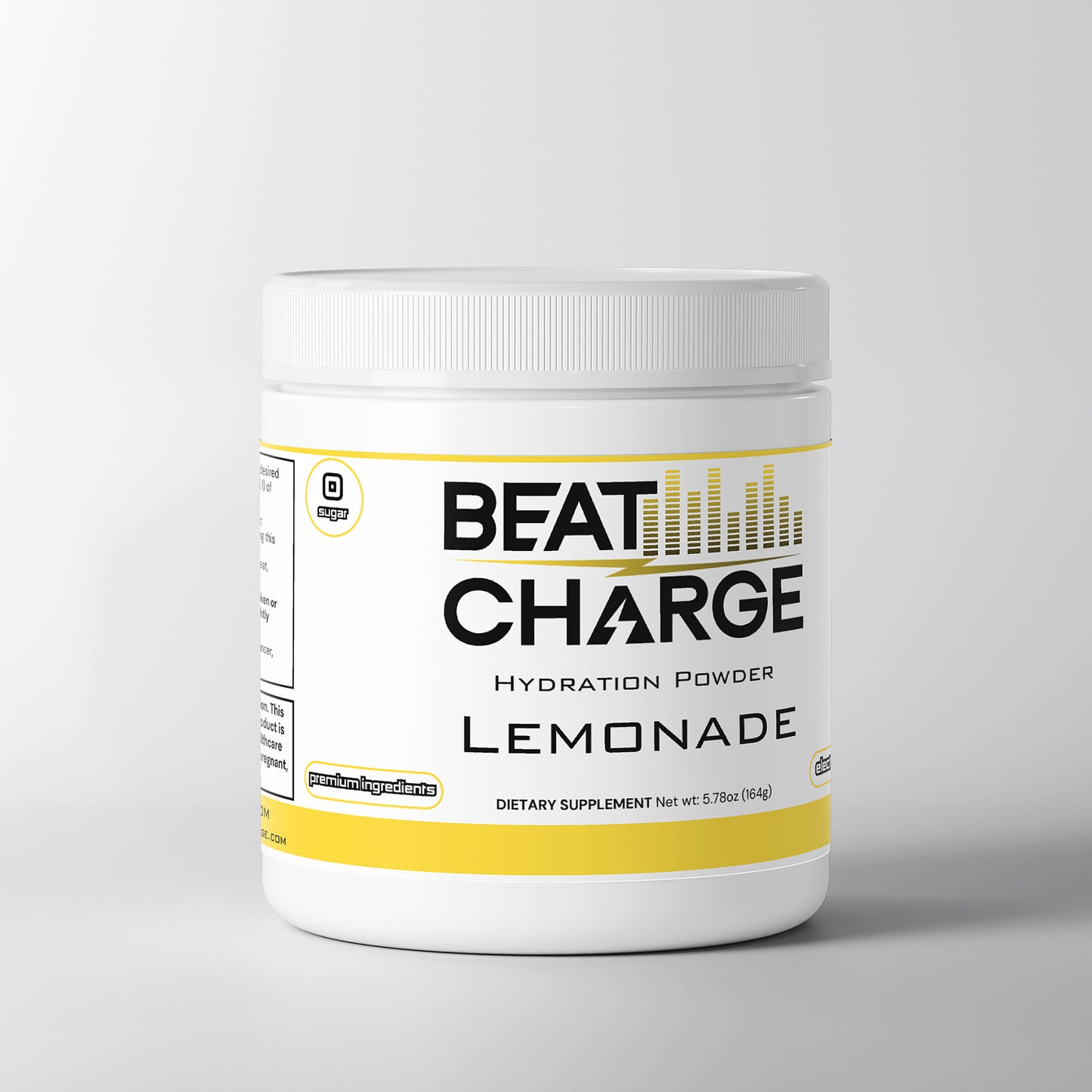 Beat Charge - Hydration Powder (Lemonade) Caffeine FREE