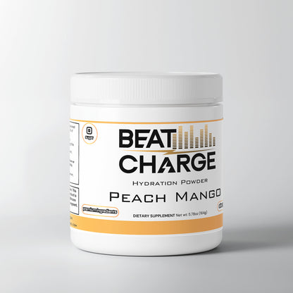 Beat Charge - Hydration Powder (Peach Mango) Caffeine FREE