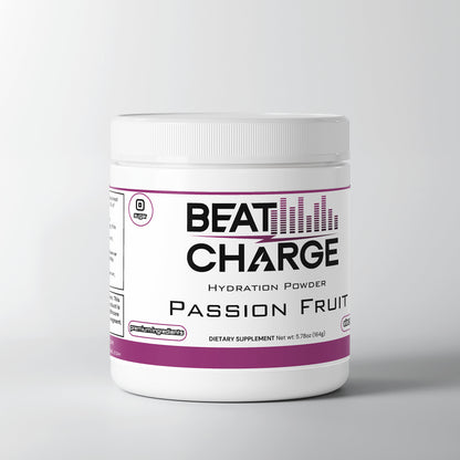 Beat Charge - Hydration Powder (Passion Fruit) Caffeine FREE