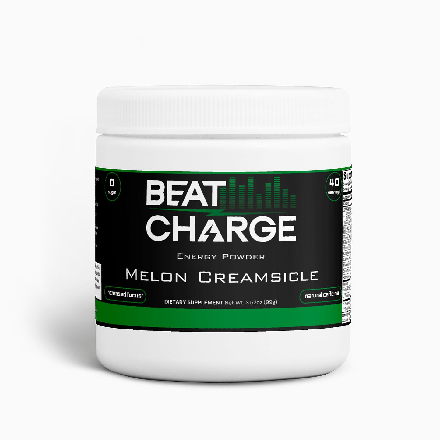 Beat Charge - Energy Powder (Melon Creamsicle)