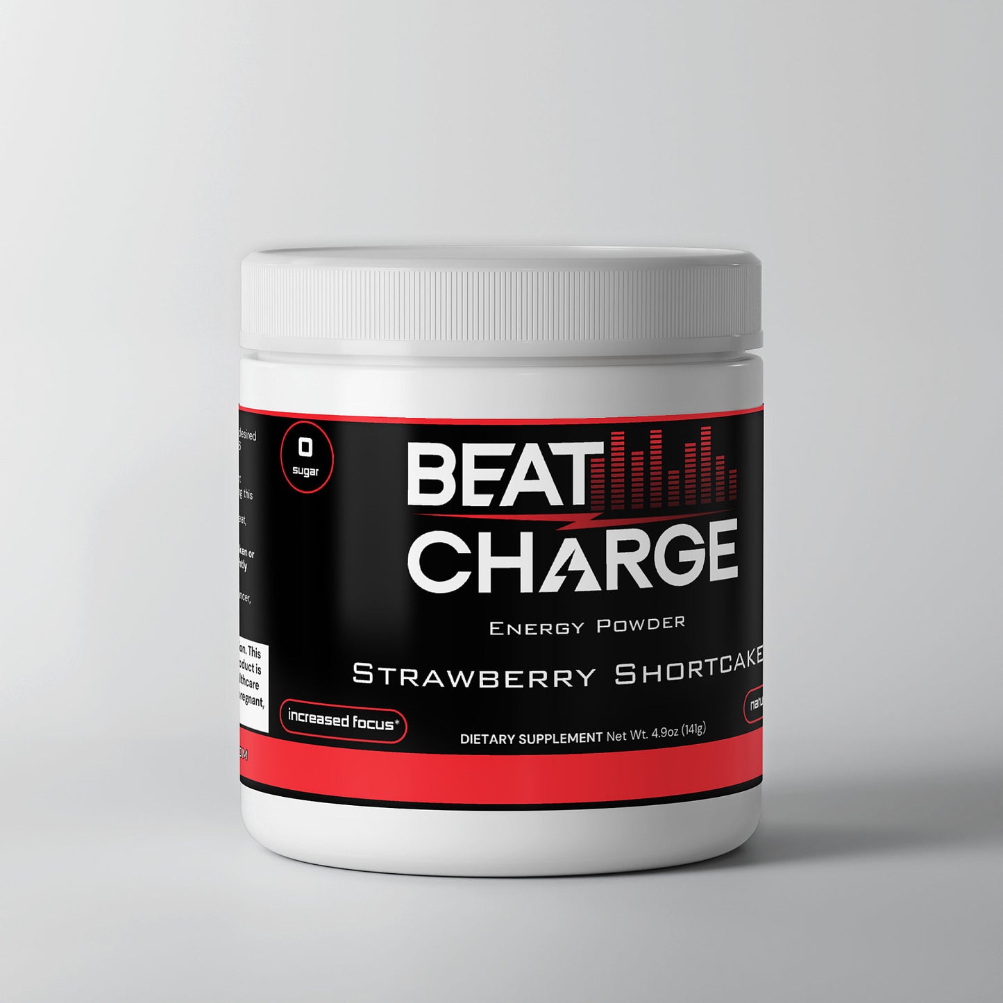 Beat Charge - Energy Powder (Strawberry Shortcake)