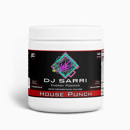 DJ Sarri - House Punch Energy Powder (Fruit Punch)