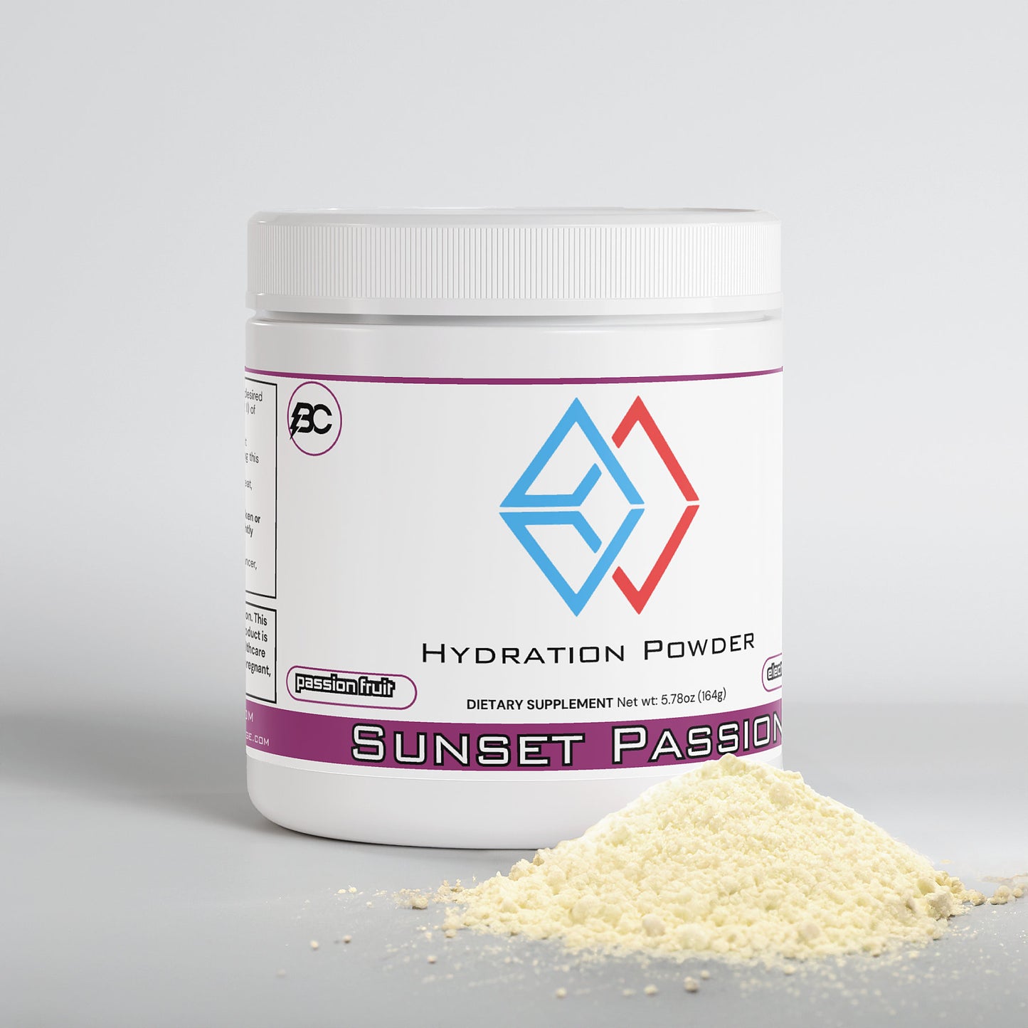 Alpha Mech - Sunset Passion Hydration Powder (Passion Fruit)