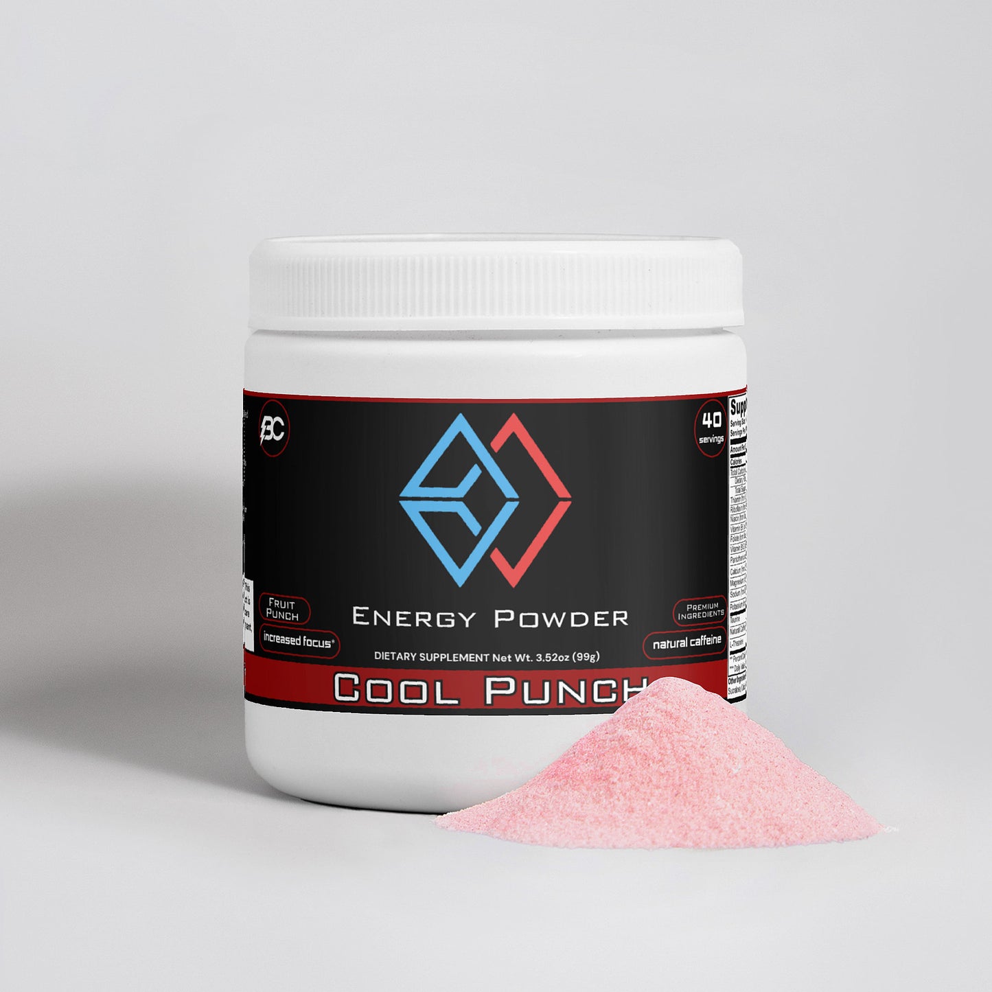 Alpha Mech - Cool Punch Energy Powder (Fruit Punch)