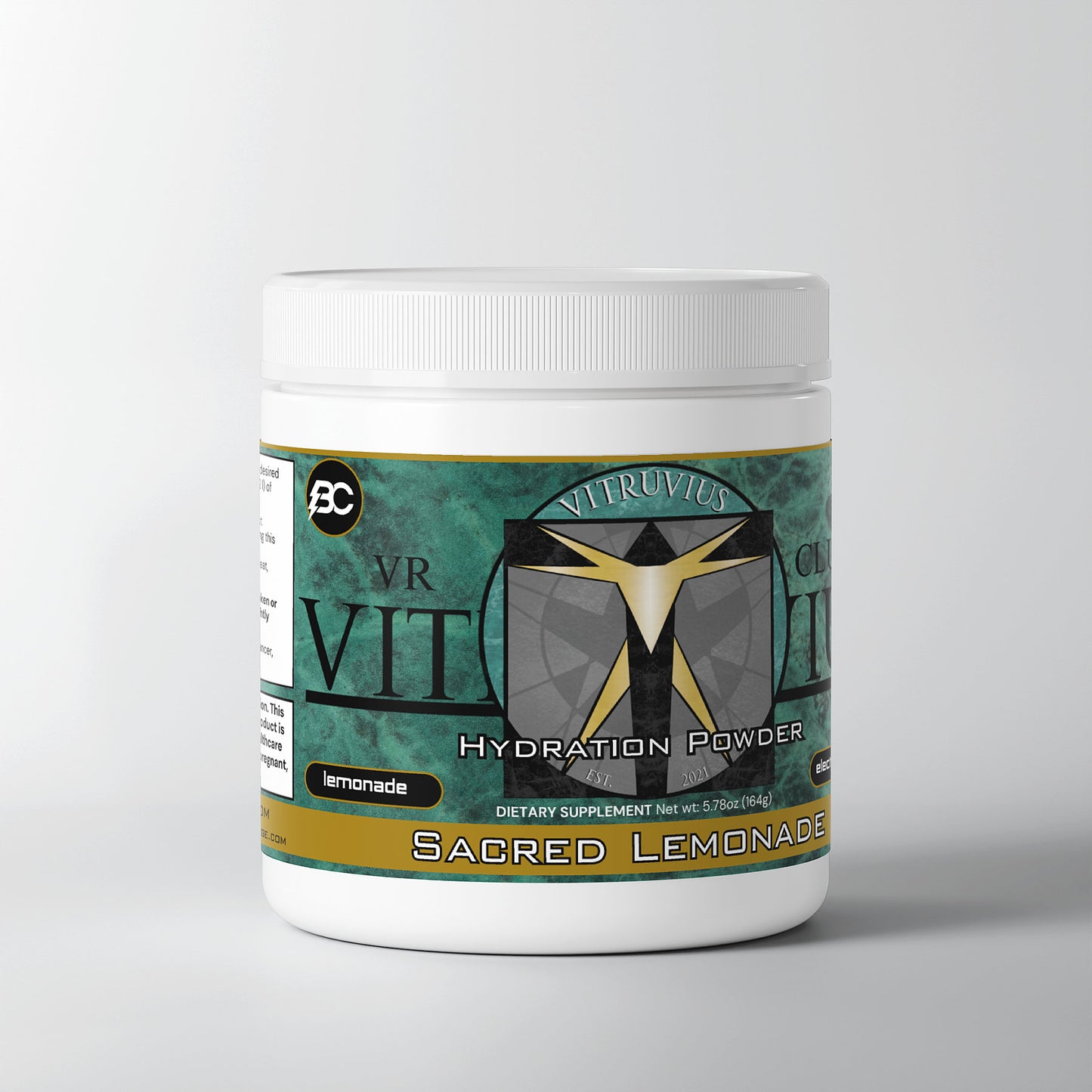 Club Vitruvius - Sacred Lemonade Hydration Powder (Lemonade)