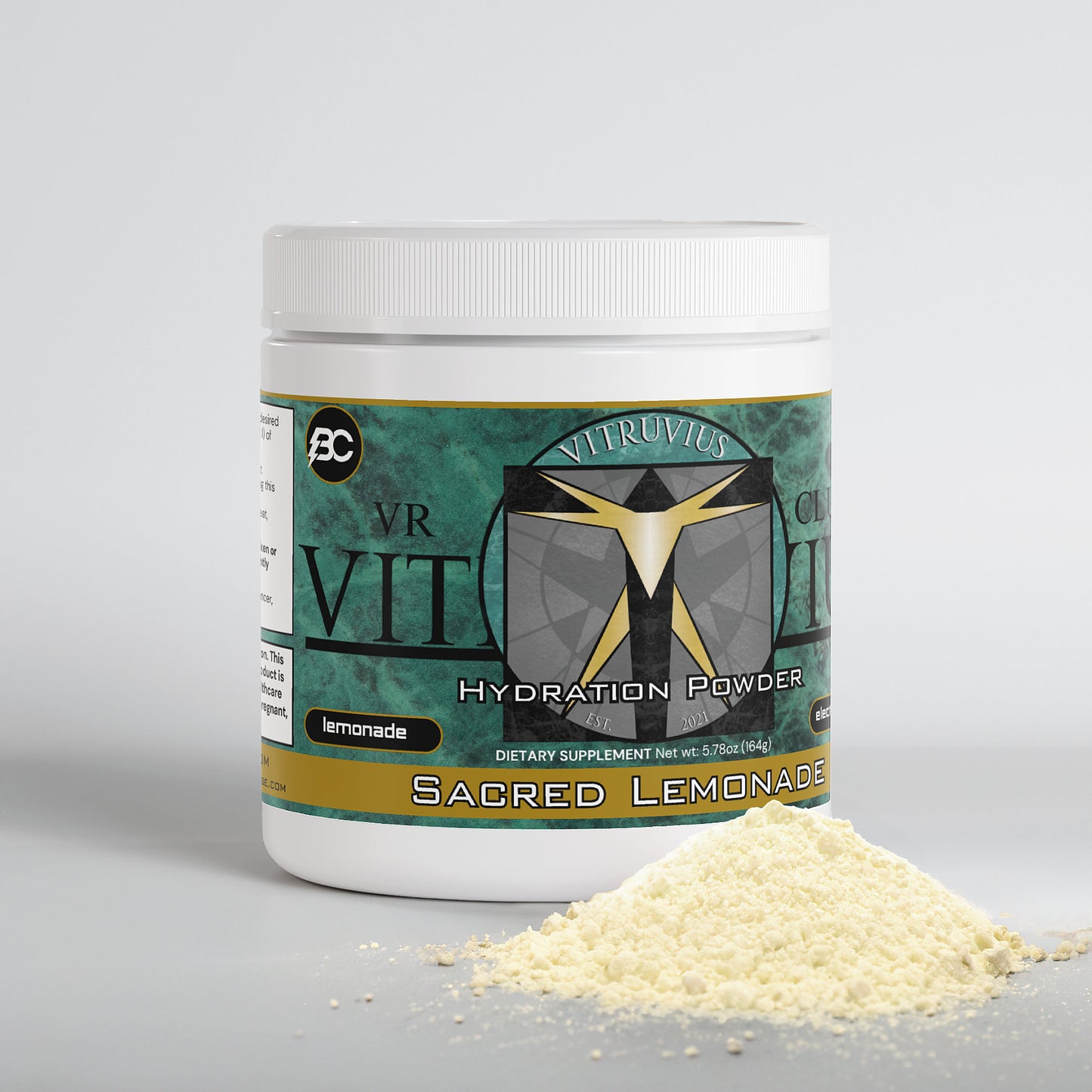 Club Vitruvius - Sacred Lemonade Hydration Powder (Lemonade)