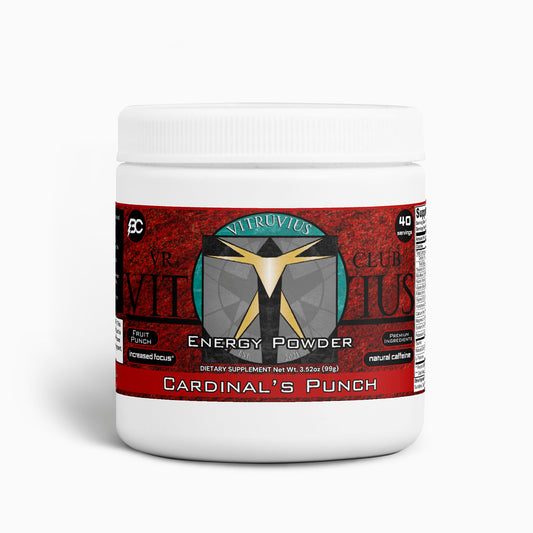 Club Vitruvius - Cardinal’s Punch Energy Powder (Fruit Punch)