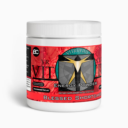 Club Vitruvius - Blessed Shortcake Energy Powder (Strawberry Shortcake)