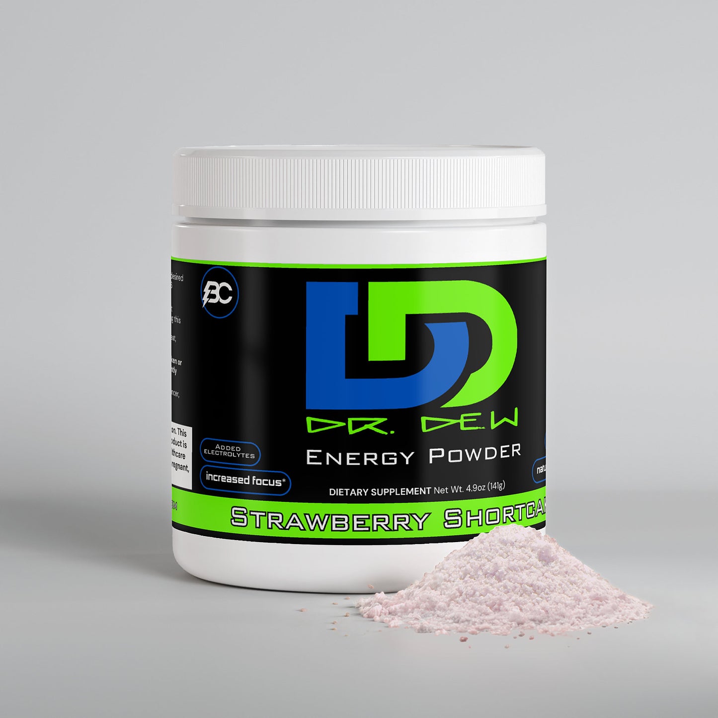 Dr. Dew - Energy Powder (Strawberry Shortcake)