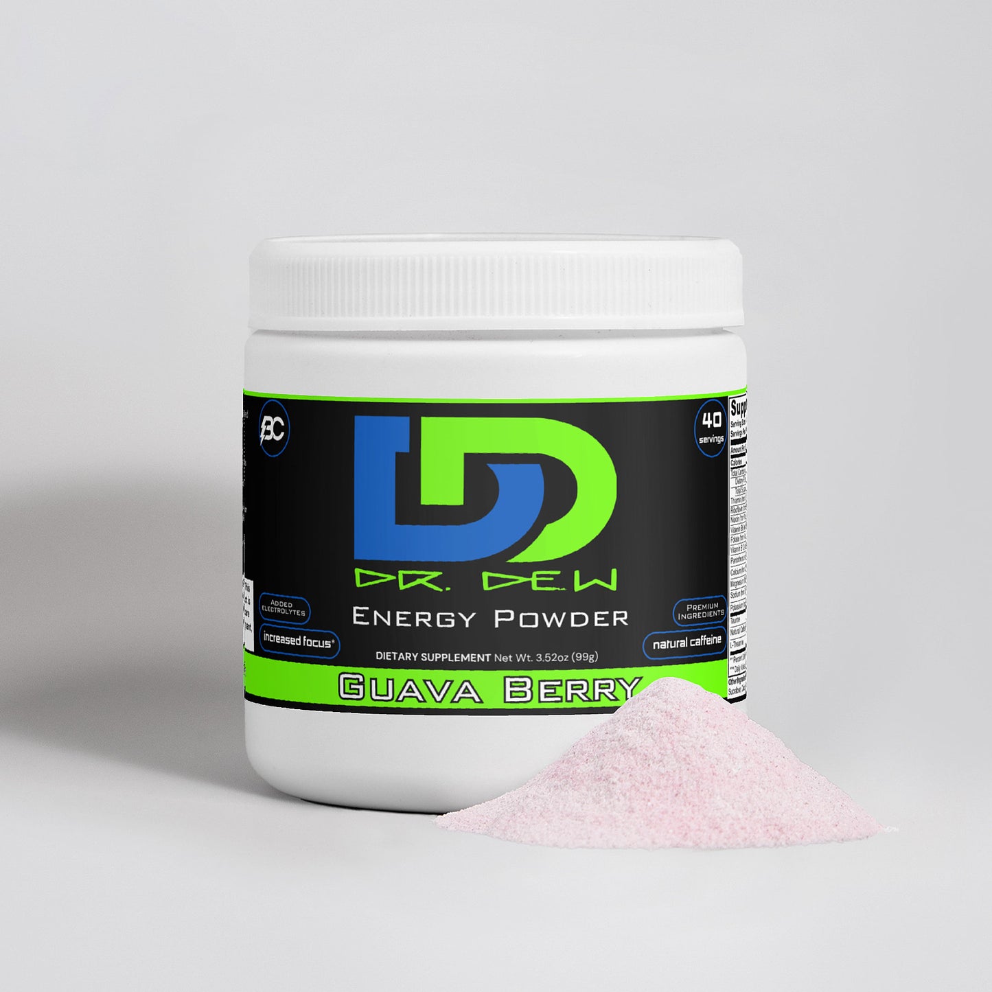 Dr. Dew - Energy Powder (Guava Berry)