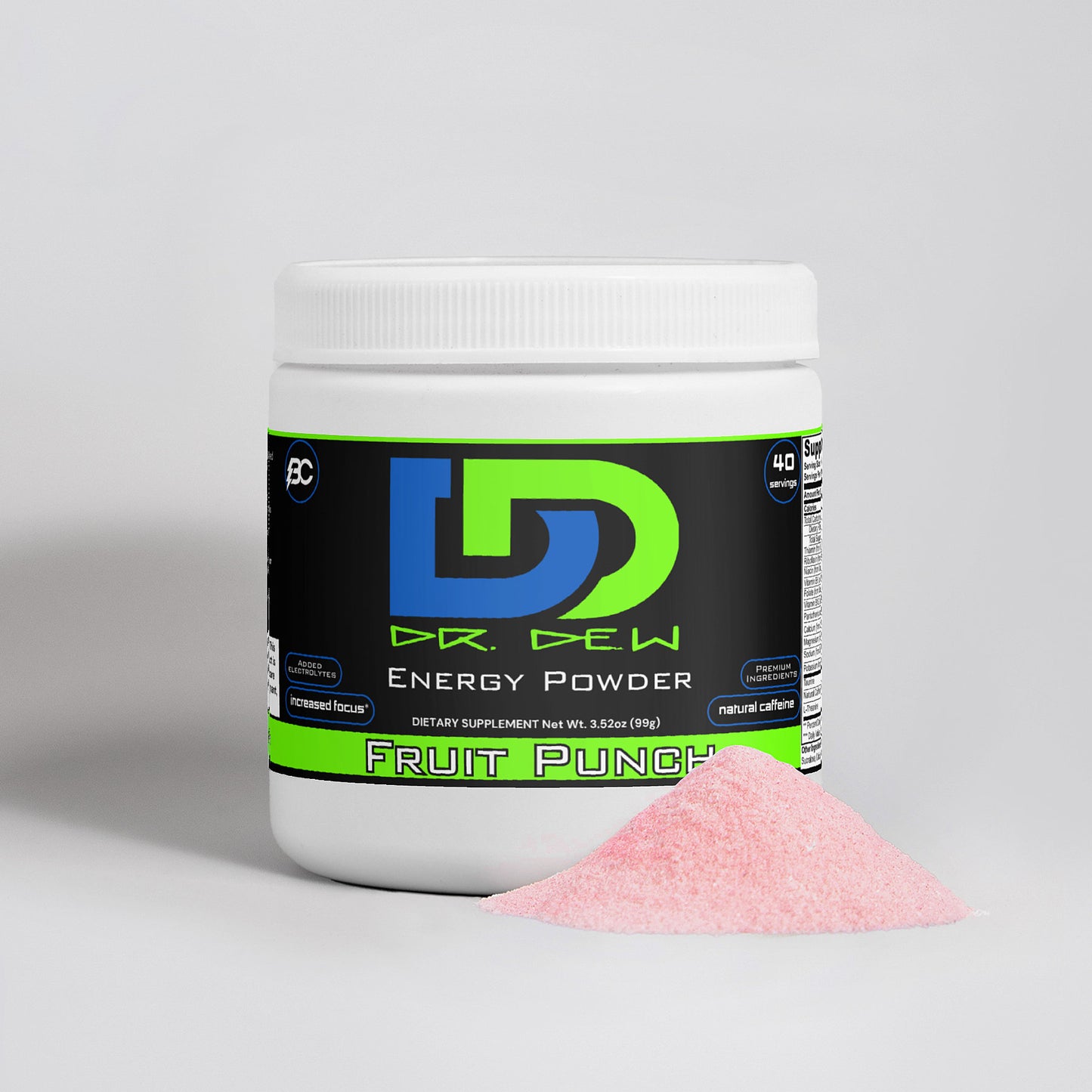 Dr. Dew - Energy Powder (Fruit Punch)