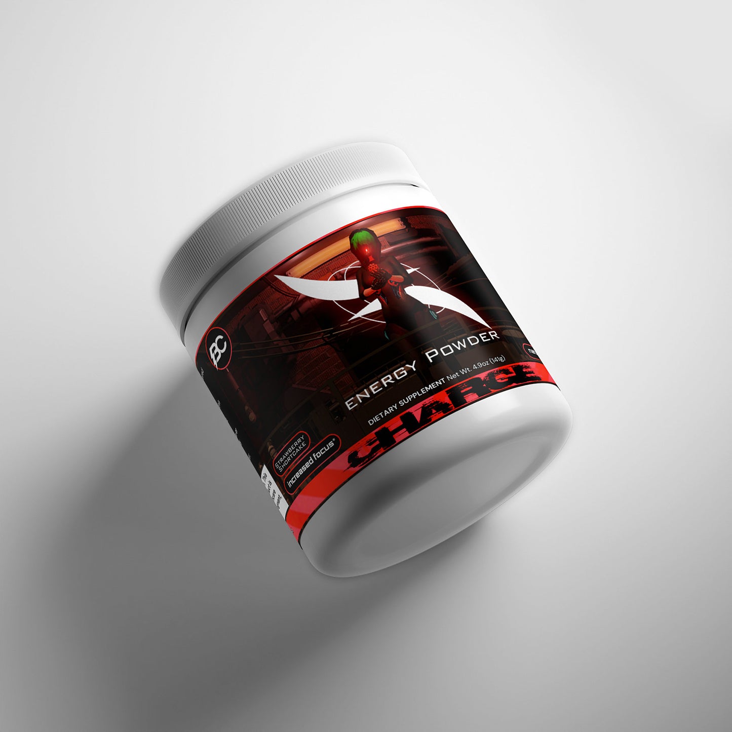 Iron Biscuit - CHARGE Energy Powder (Strawberry Shortcake)