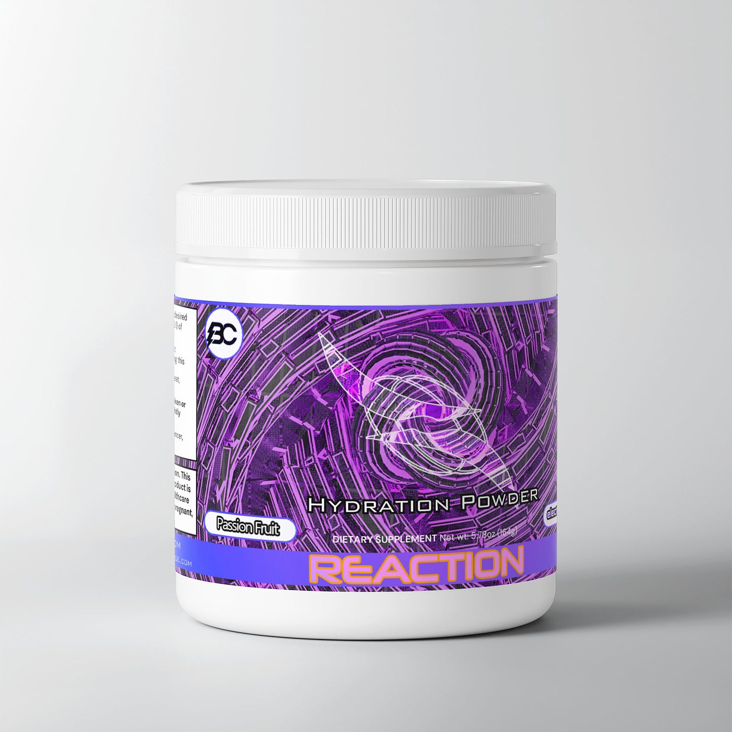 Iron Biscuit - REACTION Hydration Powder (Passion Fruit)