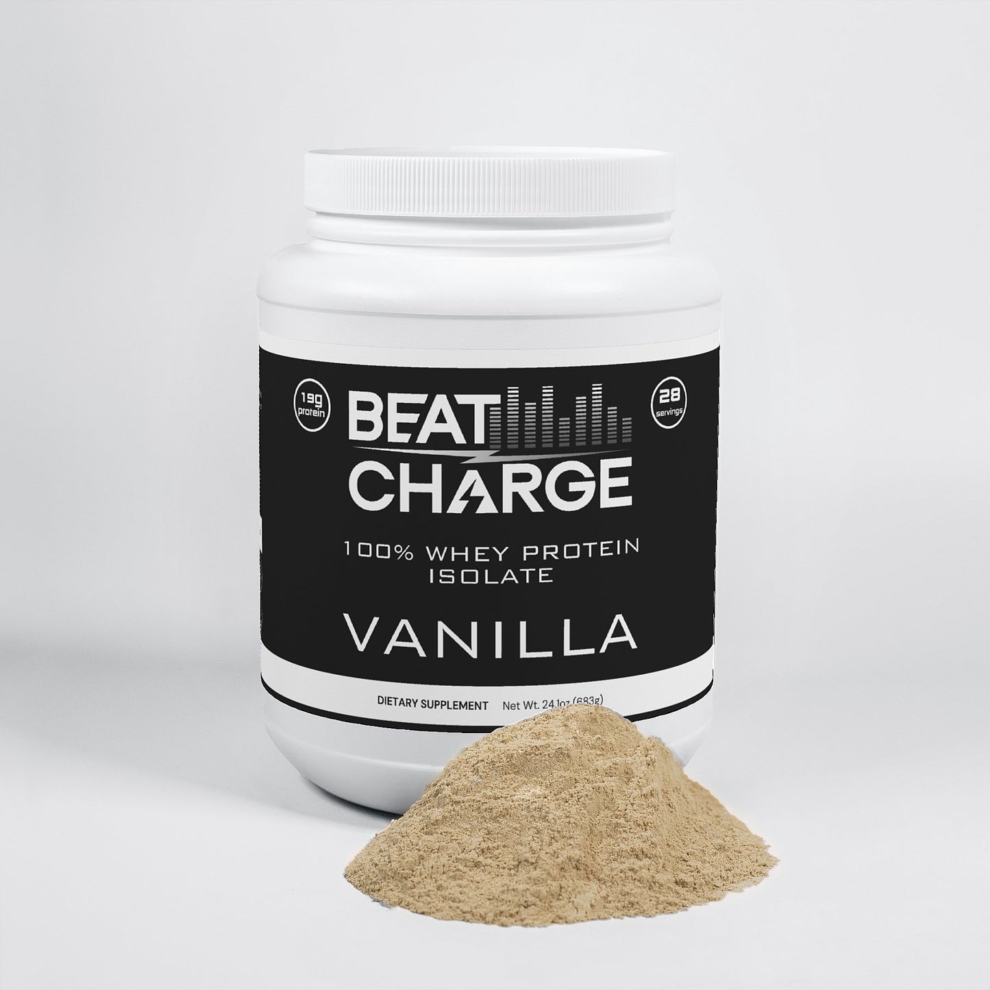 Beat Charge 100% Whey Protein Isolate (Vanilla)