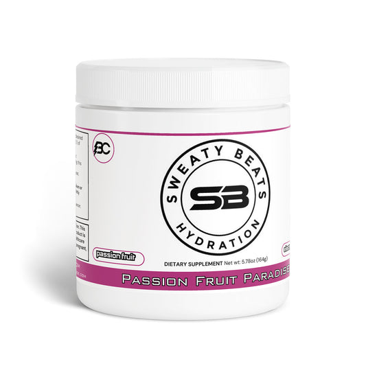 Sweaty Beats - Passion Fruit Paradise Hydration Powder (Passion Fruit)