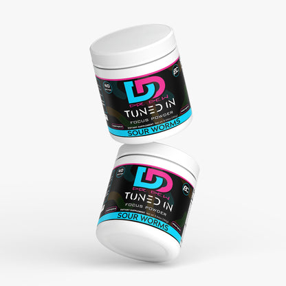 Dr. Dew - TUNED IN Sour Worms Focus Powder