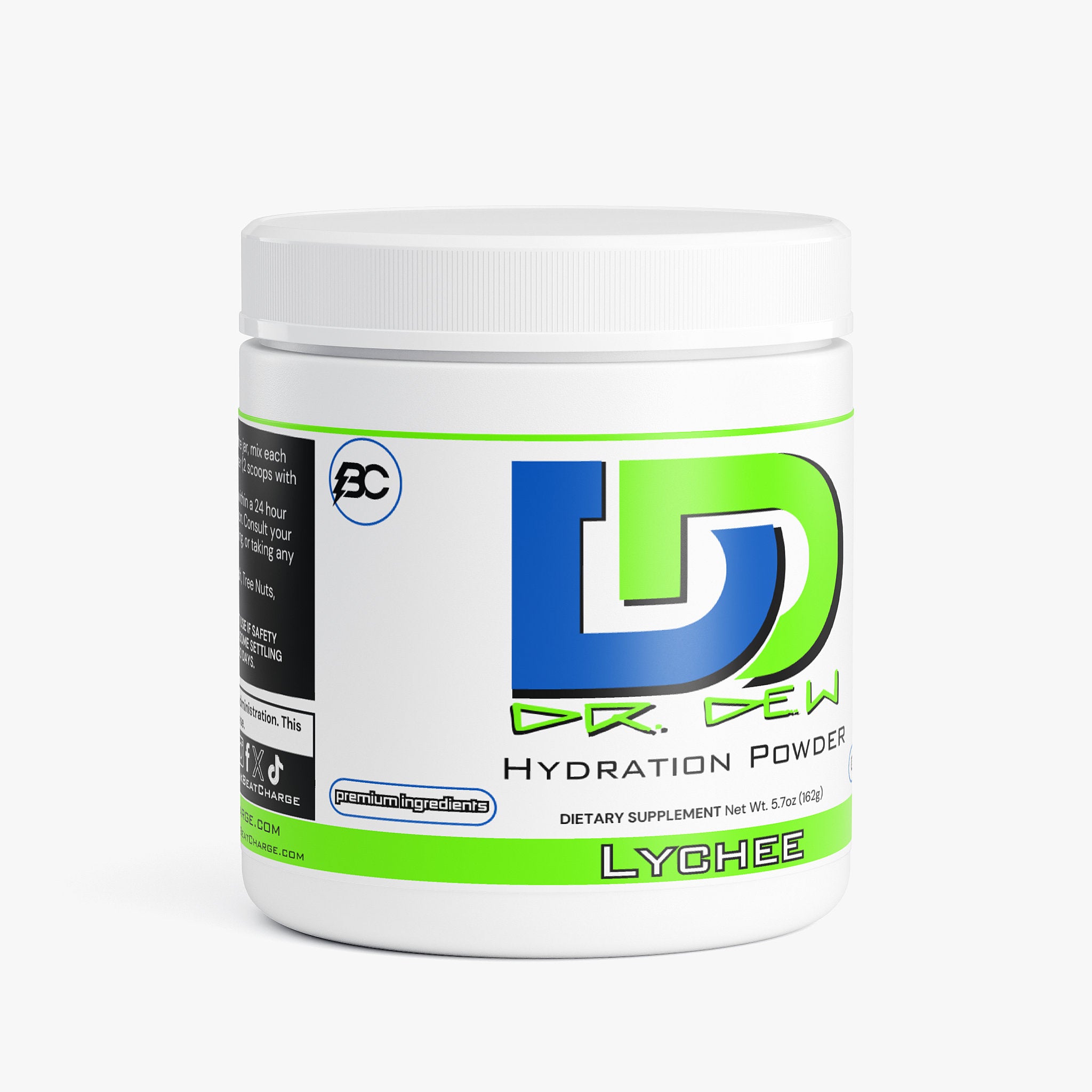 Dr. Dew - Hydration Powder (Lychee) – Beat Charge