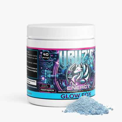 Chris Uruz - Glow Fox TUNED IN Focus Energy Powder (Sour Worms)
