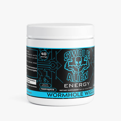 Swole Alien Energy Drink - Wormhole Wiggle (Sour Worms Flavor)