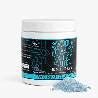 Swole Alien Energy Drink - Wormhole Wiggle (Sour Worms Flavor)
