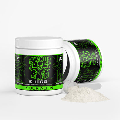 Swole Alien Energy Drink - Sour Alien (Sour Candy Flavor)