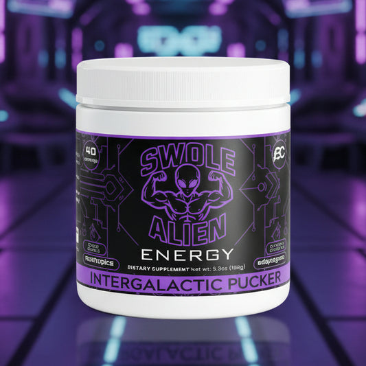 Swole Alien Energy Drink - Intergalactic Pucker (Sour Grape Flavor)