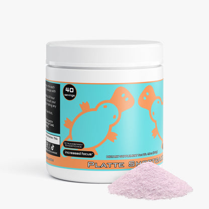Plattepus - Platte Shortcake Energy Powder (Strawberry Shortcake)