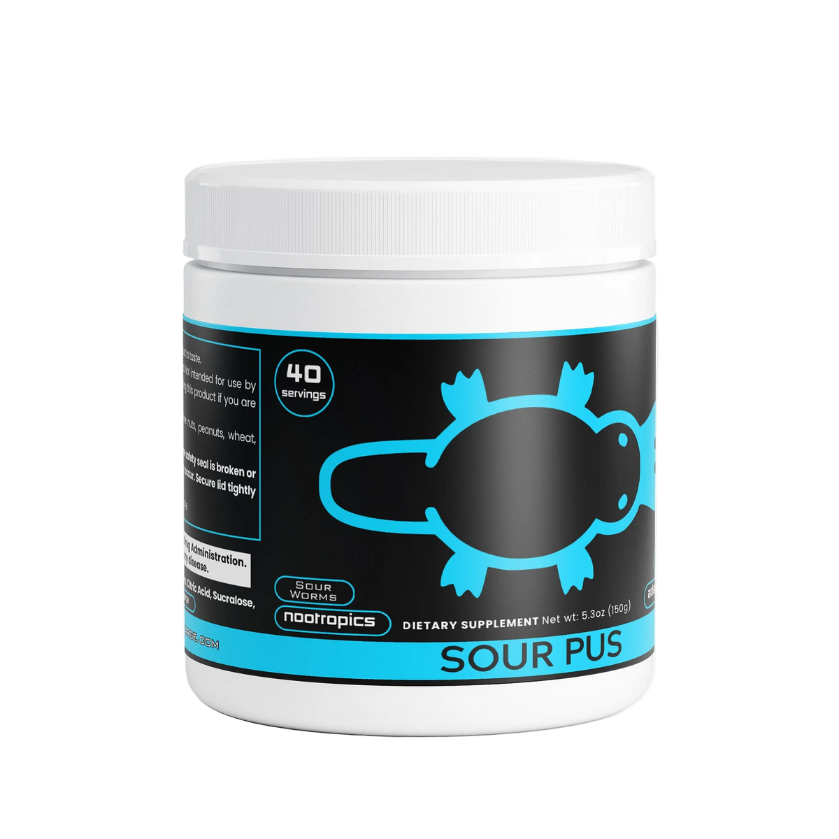 Plattepus - Sour Pus Focus Powder (Sour Worms)
