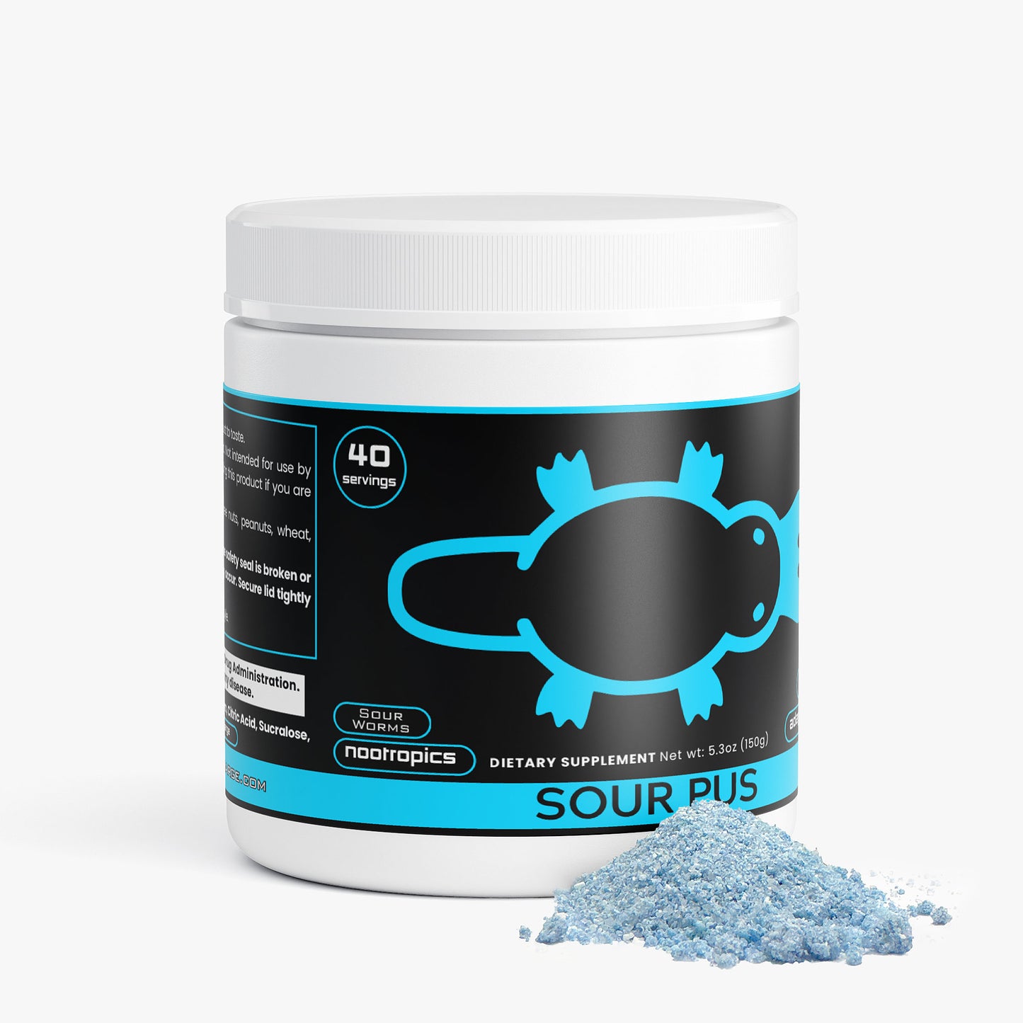 Plattepus - Sour Pus Focus Powder (Sour Worms)